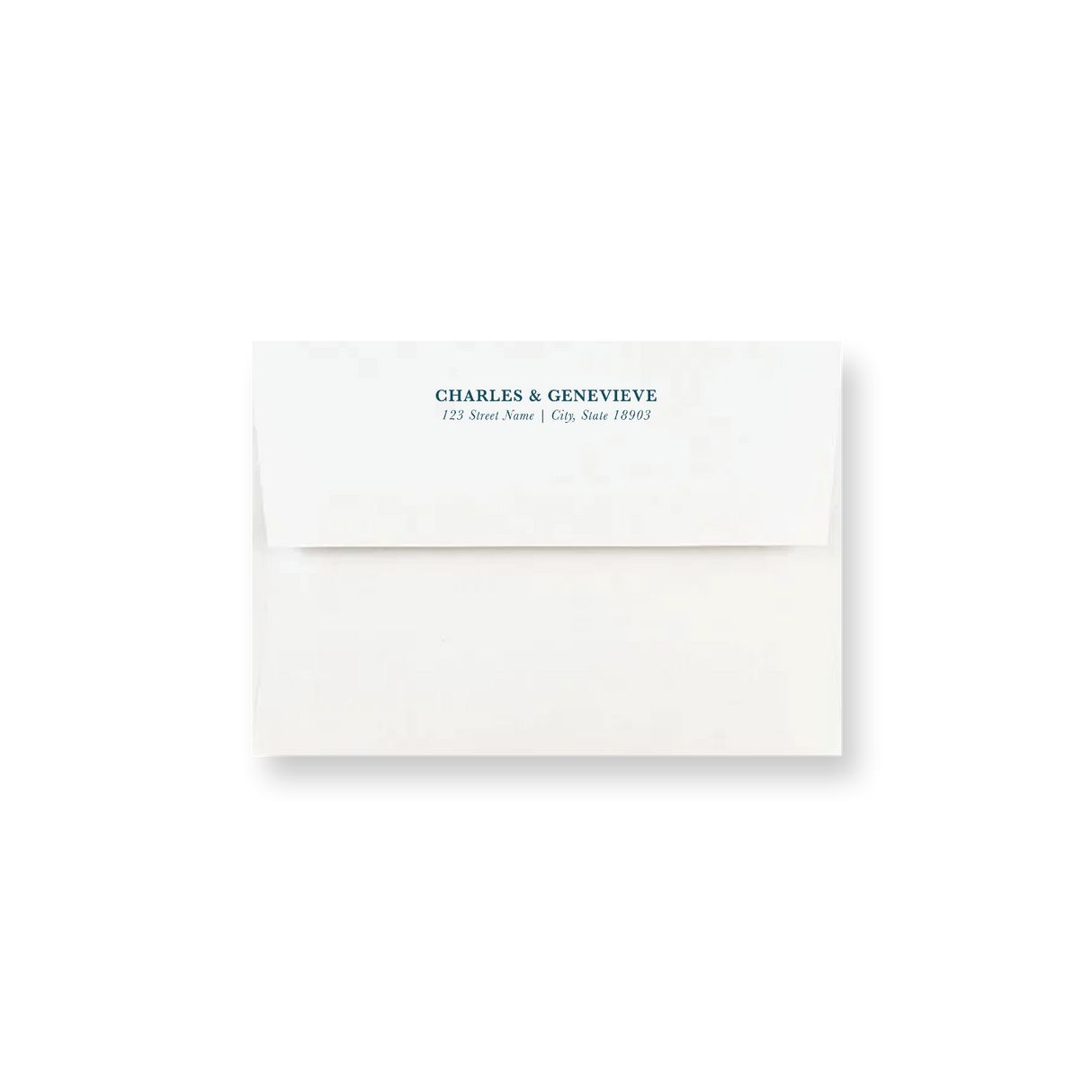 Baroque wedding envelope