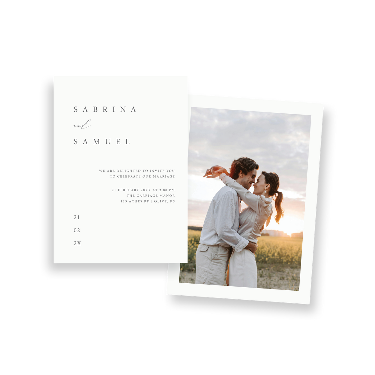 Ivory Classic invitation
