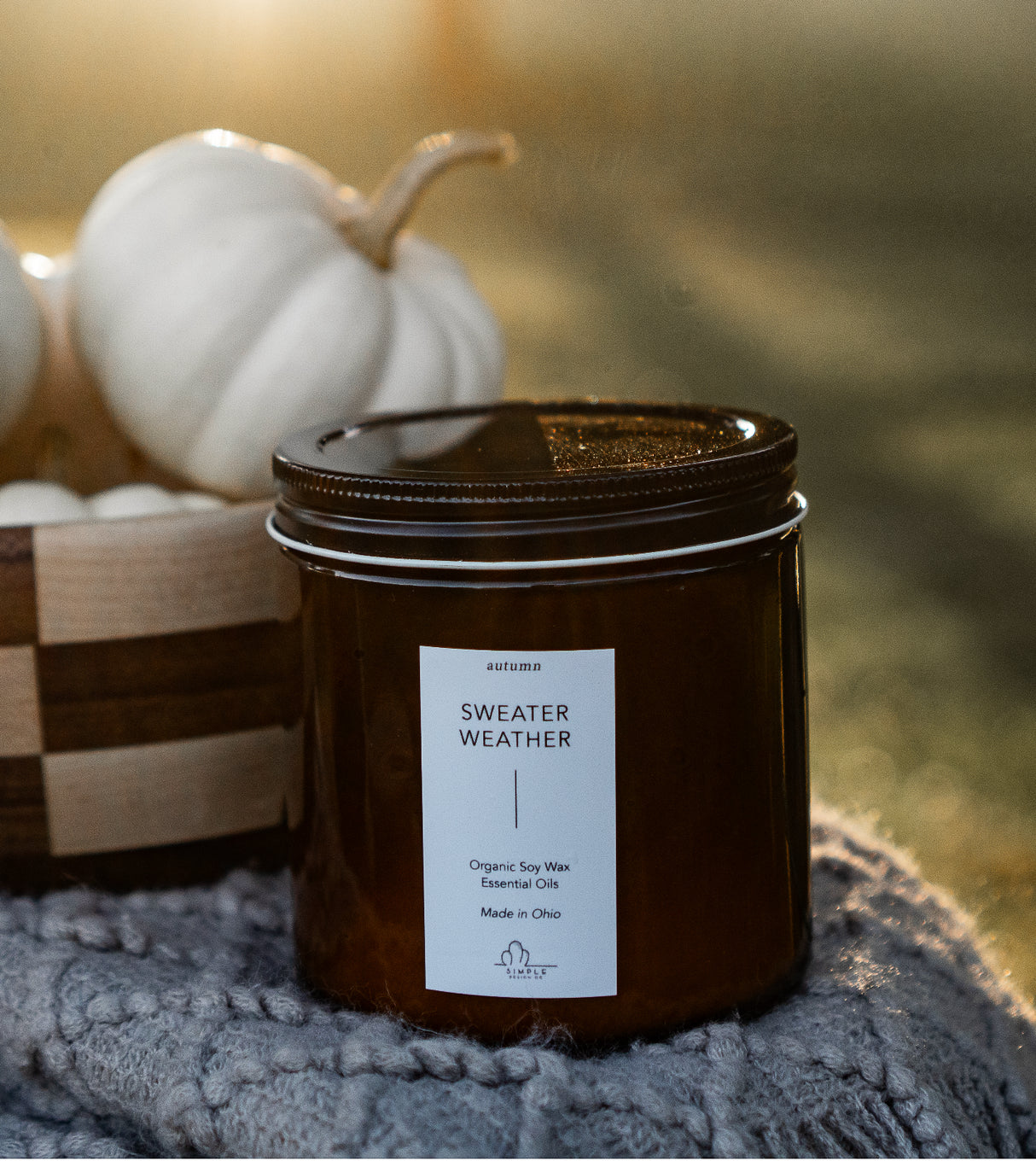 Sweater Weather 16 ounce candle