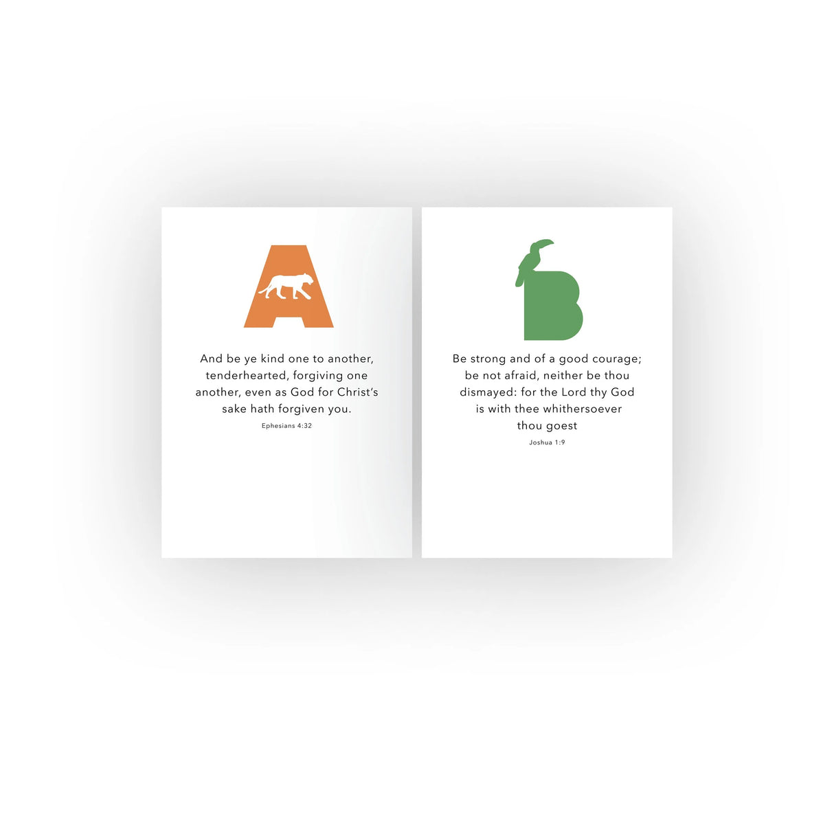 ABC Bible Memorization Cards