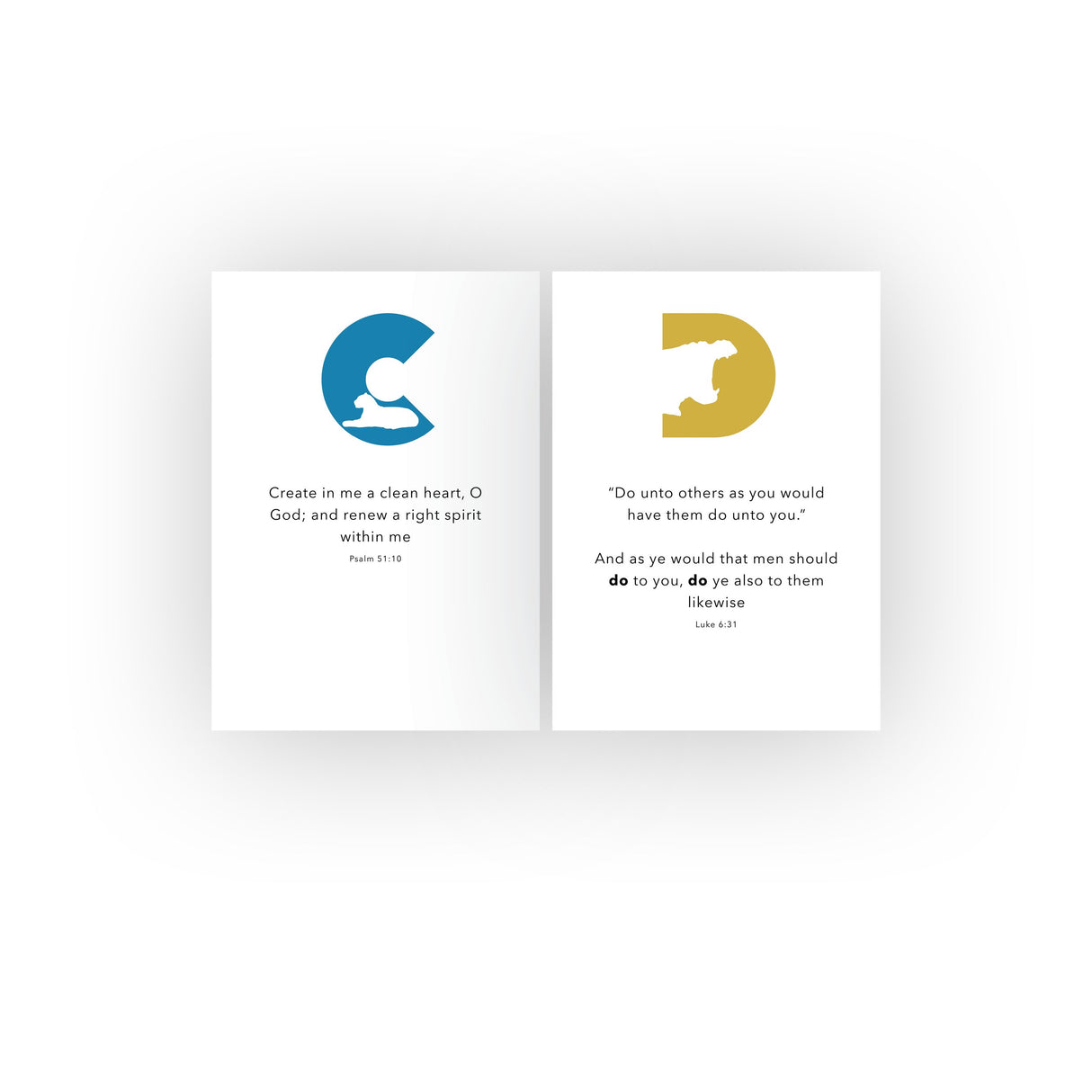 ABC Bible Memorization Cards
