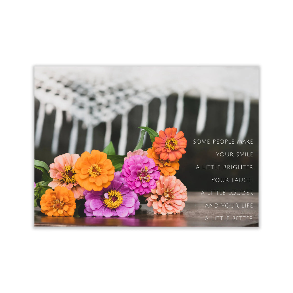 Friendship 2 Florals 5x7