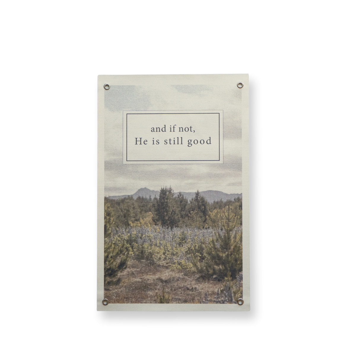 And If Not He Is Still Good 11x17 print, desert landscape