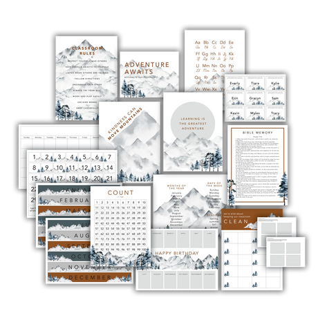 Adventure classroom set