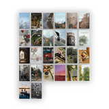 All 26 weekly church bulletin cover designs for January through June 2027