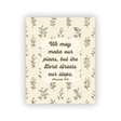 We May Make Our Plans 8x10 art print, Proverbs 16:9