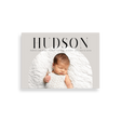 Arched Gray birth announcement