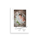 Beauty Script birth announcement