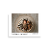 Bold Photo birth announcement