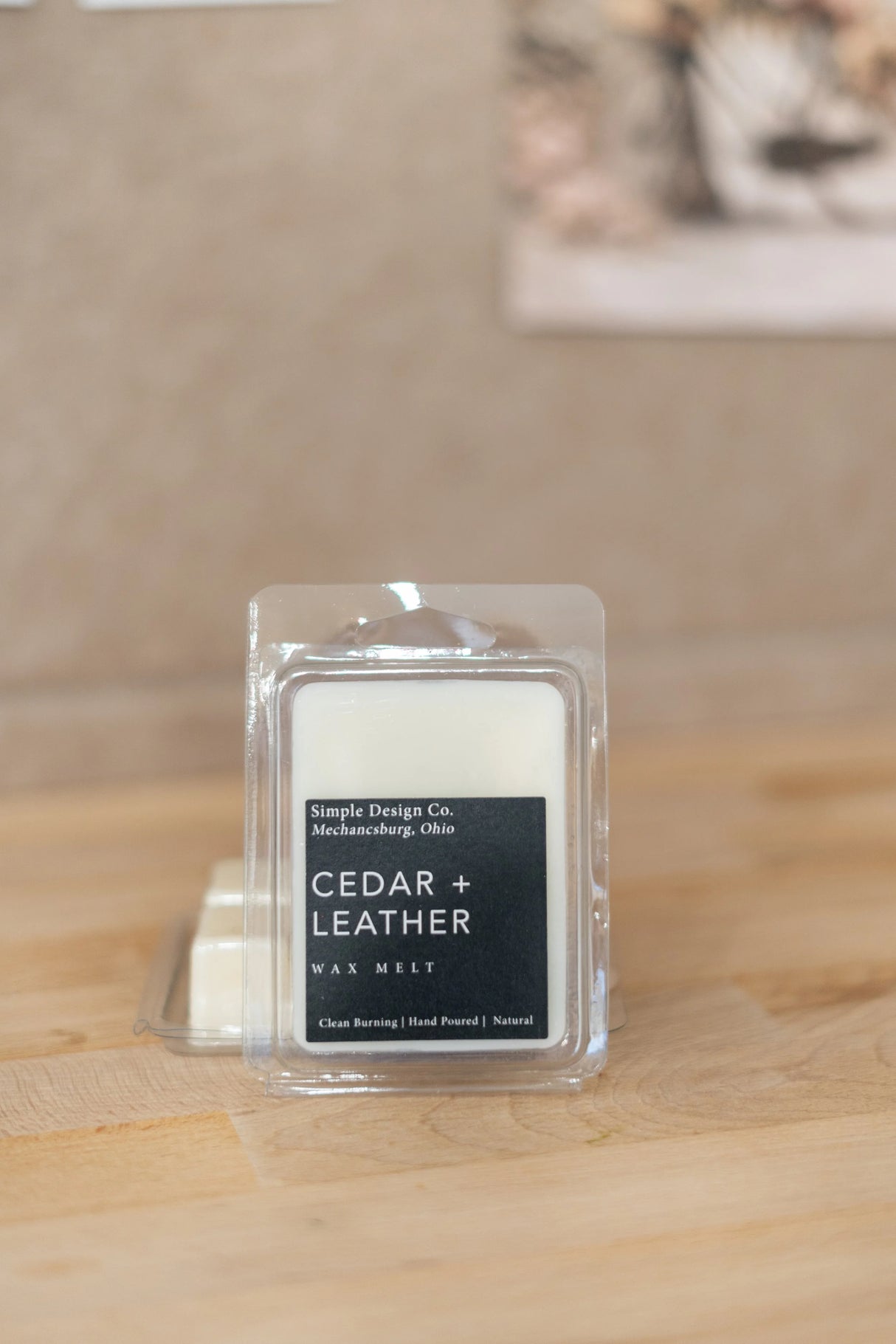 Cedar + Leather Wax Melts