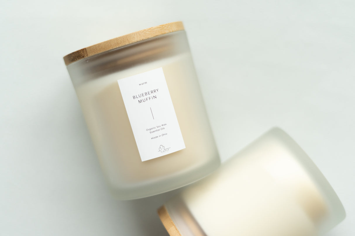 Blueberry Lemon Muffin 10 Ounce Candle