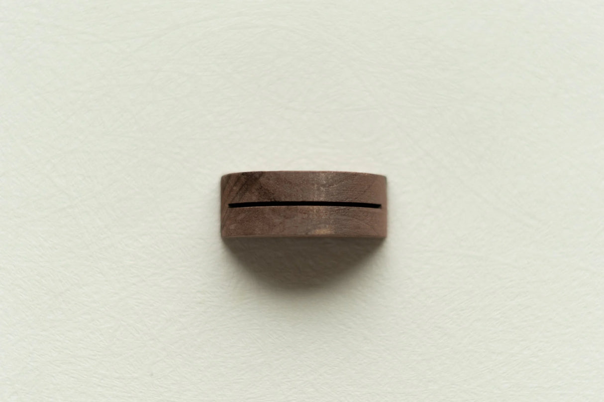 Round Wooden Holder for Desktop Sets