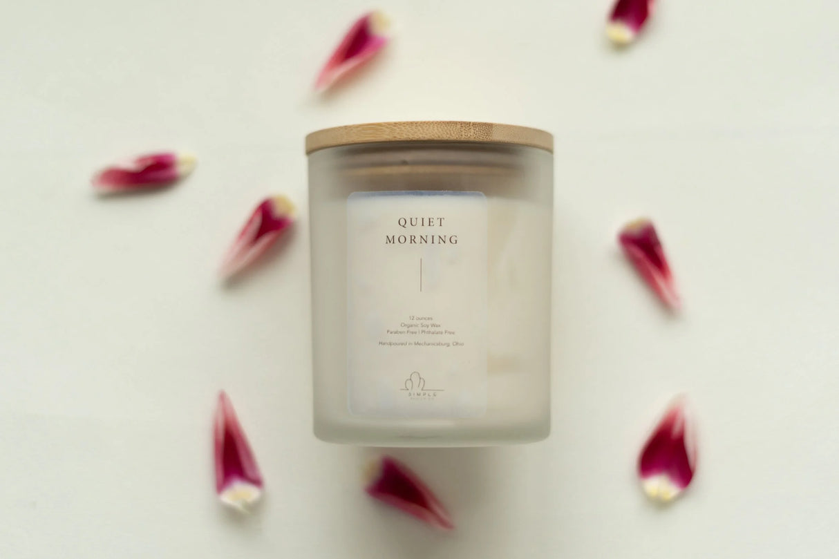 Quiet Morning candle
