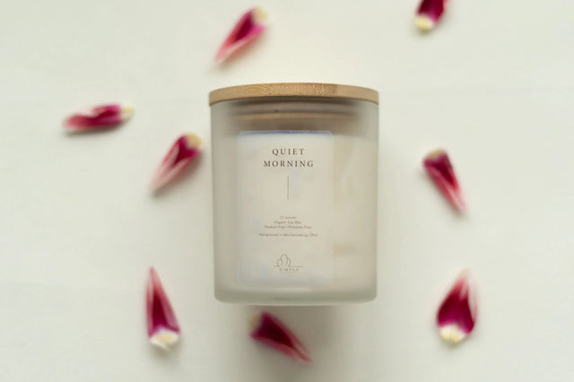 Quiet Morning candle