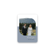Dusty Blue Wedding Thank You Card