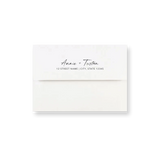 Dusty Blue wedding envelope