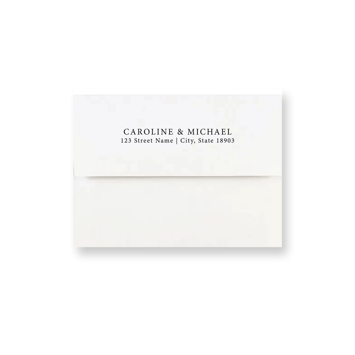 Faded Photo wedding envelope