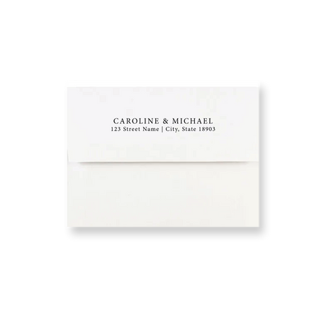 Faded Photo wedding envelope