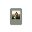 French Garden Wedding Thank You Card