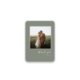 French Garden Wedding Thank You Card