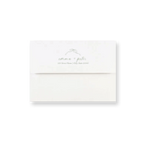 French Garden wedding envelope
