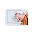 Full Photo Frame birth announcement