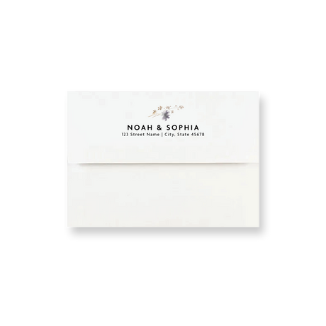 Garden Party wedding envelope