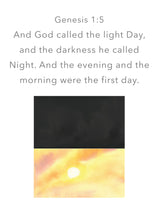 Genesis 1 Whole Chapter Memorization Cards