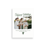 Green Bow Christmas Card - image 2