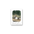 Green Sprig Wedding Thank You Card