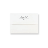 Hand Drawn Heart wedding envelope