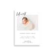 Hello World birth announcement