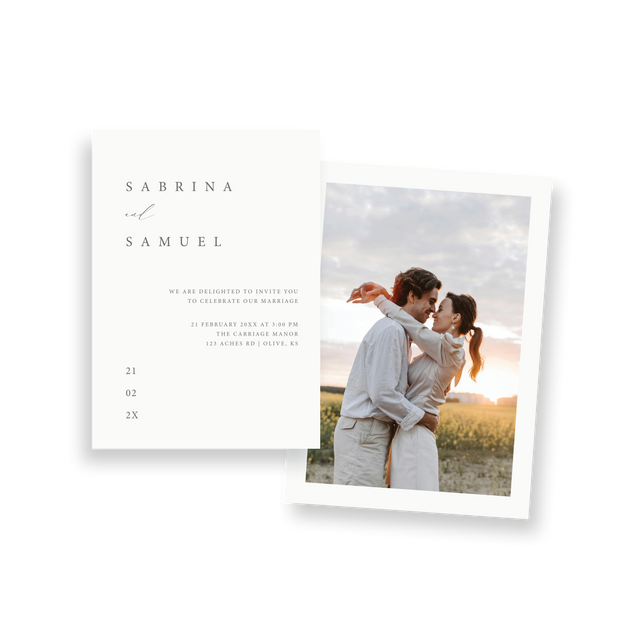 Ivory Classic invitation