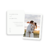 Ivory Classic invitation rounded