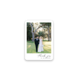 Minimal Elegant Wedding Thank You Card