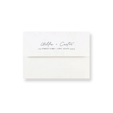 Minimal Elegant wedding envelope