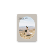 Neutral Oval Wedding Thank You Card