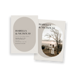 Neutral Oval invitation