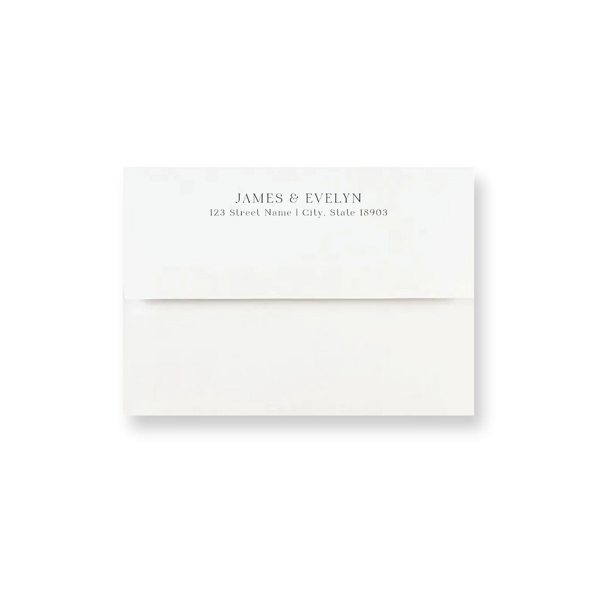Olive Branch wedding envelope