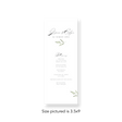 Olive Branch wedding program