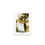 Prestige Script Wedding Thank You Card