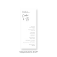 Prestige Script wedding program