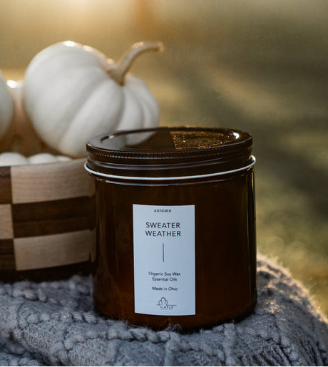 Sweater Weather 16 ounce candle