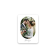Simplistic White Wedding Thank You Card