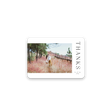 Timeline Wedding Thank You Card