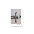 Vertical Line Wedding Thank You Card