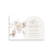 Wildflower baby shower invitation