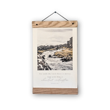 Abundant Redemption 11x17 print with wooden magnetic hanger