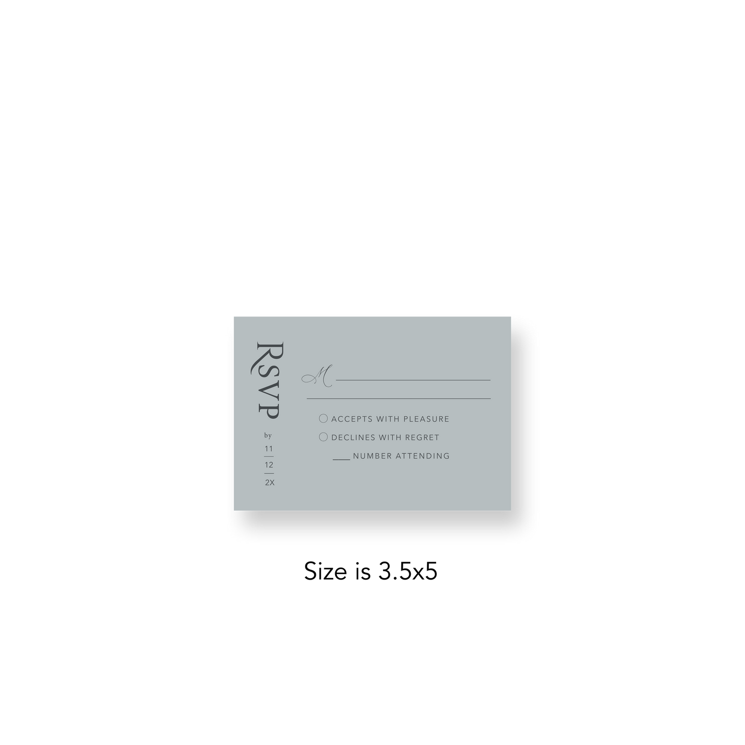Arched Sage RSVP