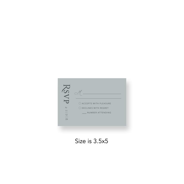 Arched Sage RSVP